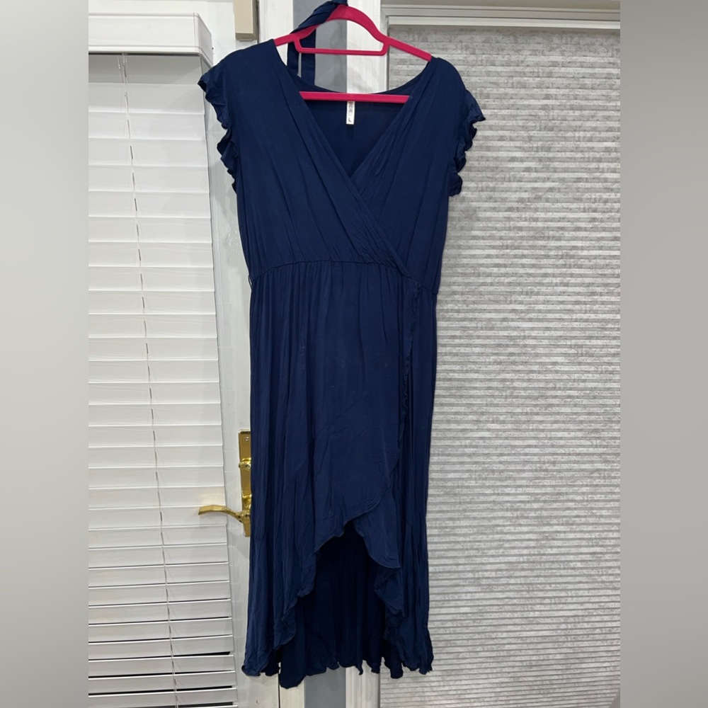 Women's Spring/Summer Boho V-Neck Maxi Dress